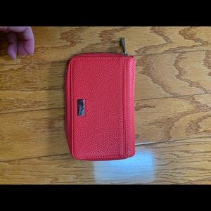 Thirty-One Rolling Jewell Wallet Coral